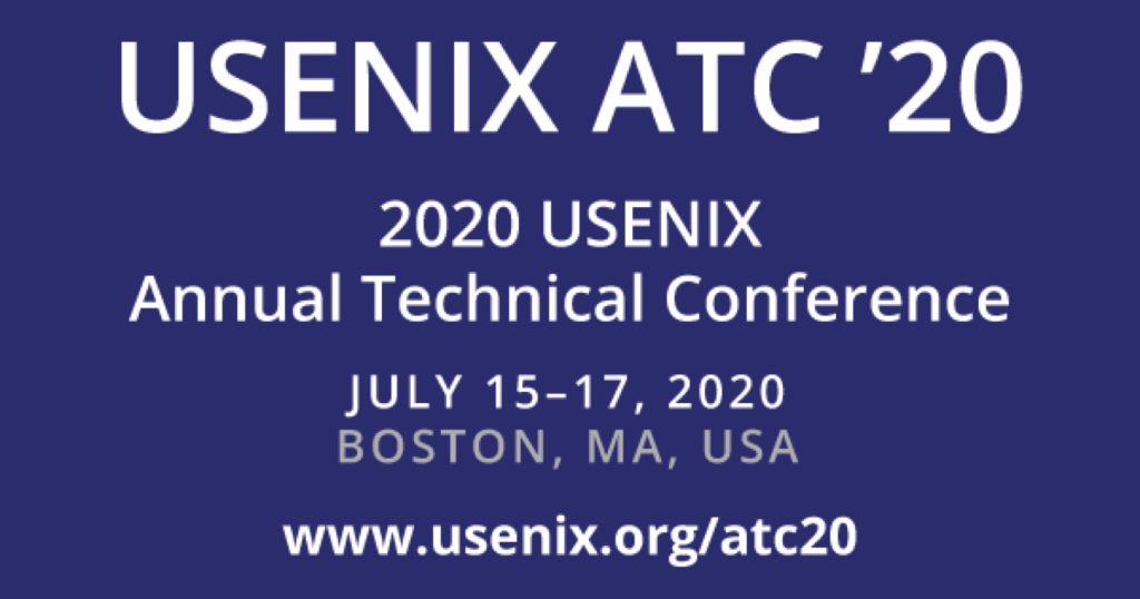 计算机系统顶级会议ATC