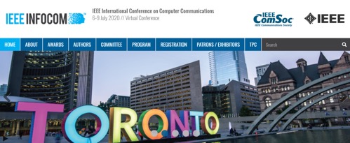 通信网络顶级会议INFOCOM